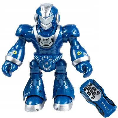 Robot cu telecomanda, Warrior, Multi Mode, Albastru