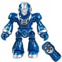 Robot cu telecomanda, Warrior, Multi Mode, Albastru