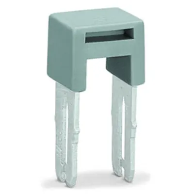 Alternate jumper; insulated; IN = IN terminal block; gray