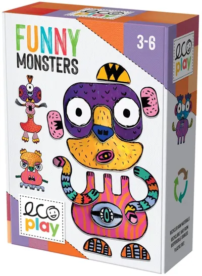 Joc educativ Ecoplay - Monstri veseli