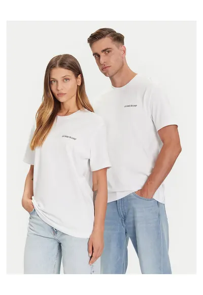 Tricou unisex alb - bumbac
