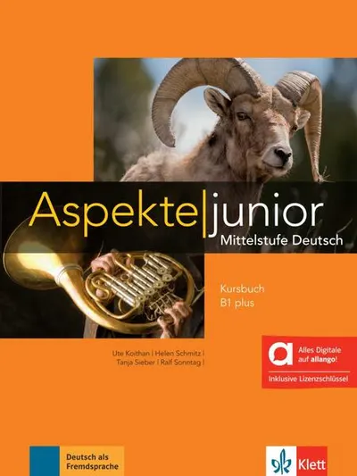 Aspekte junior B1+. Hybride Ausgabe allango - Paperback brosat - Helen Schmitz, Tanja Sieber, Ute Koithan