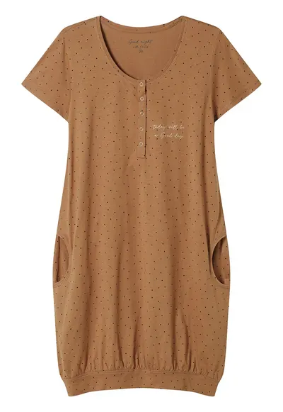 Camasa de noapte dama Morning Bronz