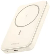 Baterie portabilă Ugreen - PB561 Mini Magnetic Wireless, 10000 mAh, alb
