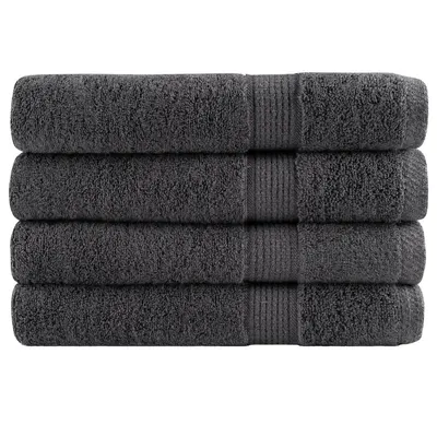 Gossi prosoape premium solund 4 buc. antracit 100x200cm 600gsm