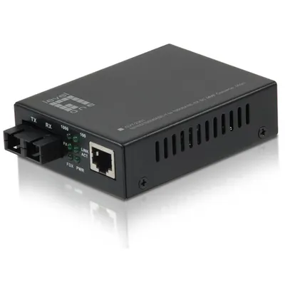 Mediaconvertor 1x RJ45 10/100/1000 - 1x FO SC 1000 MM 550m