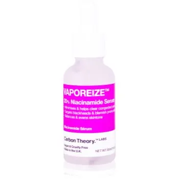 Carbon Theory Vaporeize 20% Niacinamide Serum ser facial cu niacinamidă și zinc