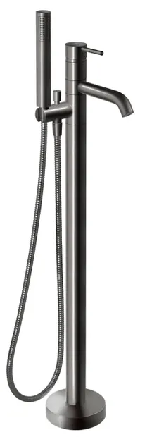 Baterie cada freestanding, gri metalizat, Ferro Ciriculus