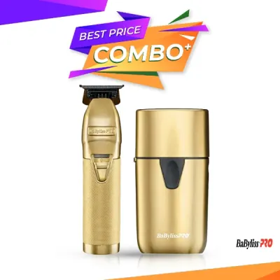 Set BABYLISS - Skeleton si Shaver UV Gold