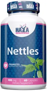 Nettles, 400 mg, 60 capsule, Haya Labs