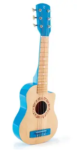 Instrument muzical pentru copii Hape - Chitara Laguna Albastra, din lemn