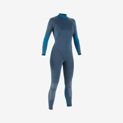 Combinezon scufundări neopren 3mm - SCD 500 Gri închis Damă
