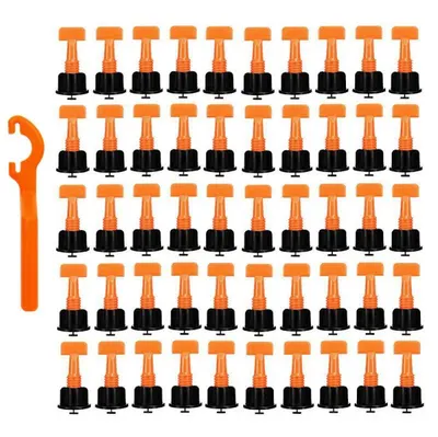 Set 50 tije refolosibile 1.5 mm sistem nivelare gresieifaianta sau placi ceramice
