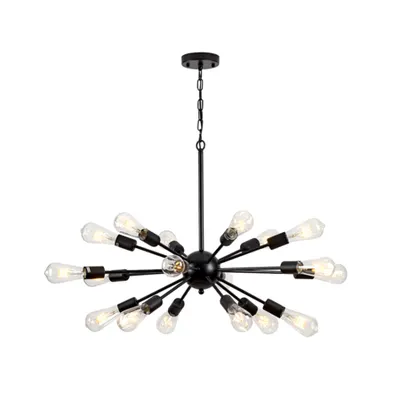 Candelabru Jackson 18xe27 Negru D730mm