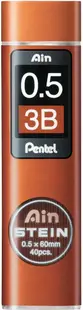 Graffiti de rezervă Pentel - Ain Stein, 3B, 0.5 mm, 40 bucăți