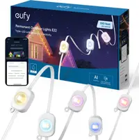 Iluminat inteligent Eufy - Permanent Outdoor Light White 1, 30 m, alb