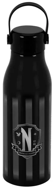 Sticlă metalică Karactermania Wednesday - Original, 500 ml