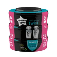 Set 3 rezerve pentru cos igienic Tommee Tippee Twist Click