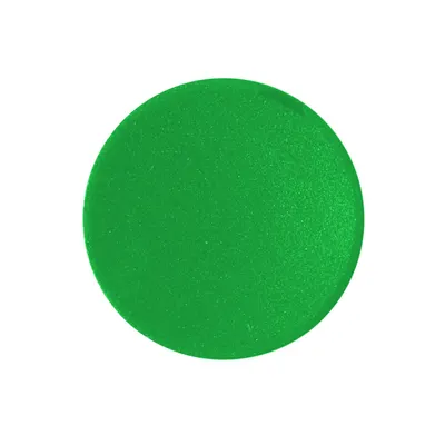 Placuta fata pt.buton plat verde M22-XD-G
