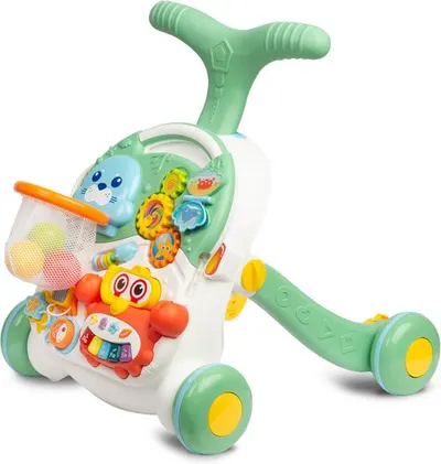 Premergător pentru bebeluși 2 в 1 Caretero Toyz - Spark, Green