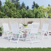 vidaXL Perne pentru scaune 6 buc. Multicolour 50 x 50 x 4 cm