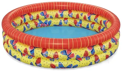 Piscină gonflabilă pentru copii Bestway - Fluturi frumoși, 168 x 38 cm