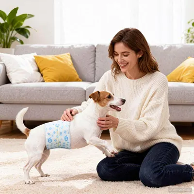 vidaXL Pampers de unică folosință pentru câini băieți 30 buc. Alb XS