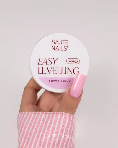 Gel UV Saute Nails Easy Leveling Cotton Pink 30gr