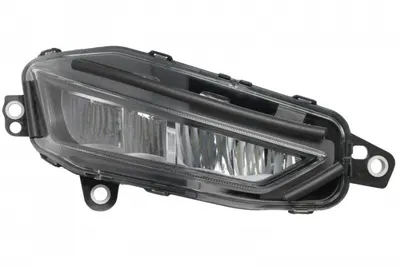 Proiector ceata dreapta (LED, negru) 24V potrivit VOLVO FH III 02.20