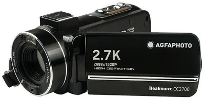Cameră video AGFA – Realimove CC-2700-2 with accessories, Black