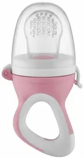 Plasă de silicon pentru fructe BabyJem - Roz