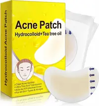 Plasturi Hidrocoloidali Anti-Acnee, Set 20 Bucati, Transparenti, Ultra-subtiri, Formula Premium