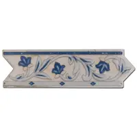 Brau decorativ faianta baie / bucatarie 744 Azul 6 x 20