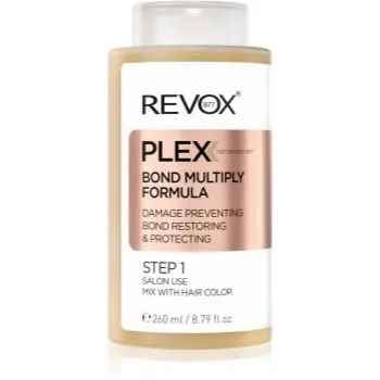 Revox B77 PLEX Bond Multiply Formula. Step 1 Ingrijire protectoare pentru par degradat sau tratat chimic