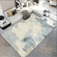Covor 200x300cm pentru Dormitor si Living, Crem - Gri