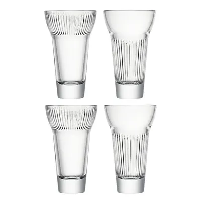 Set de pahare 4 buc. de shoturi 220 ml Mix – La Rochére
