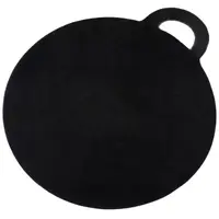 Placa de Gratar din Fonta, Forma Rotunda, cu Maner, Perfect Home