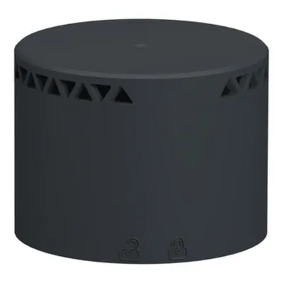 Modul de sunet, Coloana luminoasa modulara Harmony XVB7, Ø70mm, 2 tonuri, Gri