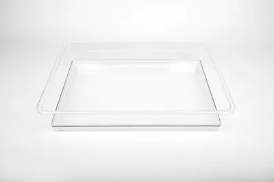 Tavă transparentă pentru explorare, 56 x 44 x 10 cm