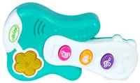 Jucărie activă Playgro + Learn - Chitară, cu lumini și sunete