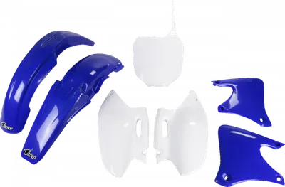 Kit plastice Yamaha YZF 250 2001-2002, albastru alb