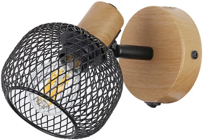 Spot Rabalux - Grendel 3127, IP20, E14, 1 x 40W, 230V, negru mat