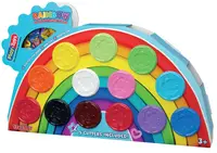 Set cu plastilină Play-Toys - Culorile curcubeului