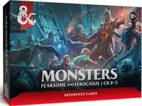 Supliment pentru jocuri de rol Dungeons & Dragons: Reference Cards - Monsters (Fearsome and Ferocious)