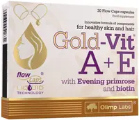 Gold Vit A + E, 30 capsule, Olimp