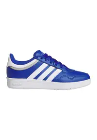 Pantofi sport de piele ecologica Hoops 4.0 - Alb/Albastru royal