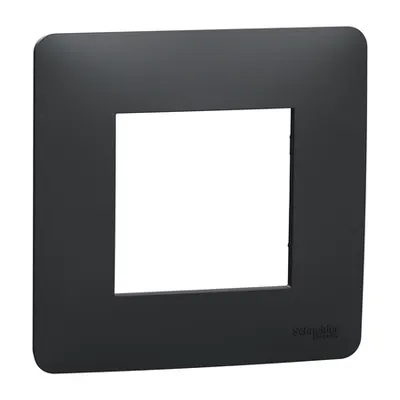 Placa ornament, Unica Studio, un modul, antracit