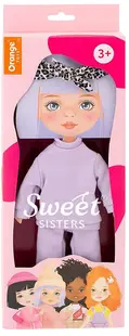 Orange Toys Sweet Sisters - Set de păpuși cu trening violet