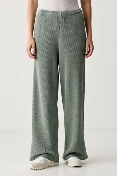 American Vintage pantaloni de trening pentru femei din bumbac