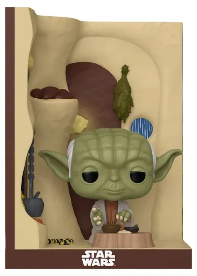Figurină Funko POP! Nooks: Star Wars - Yoda in His Hut